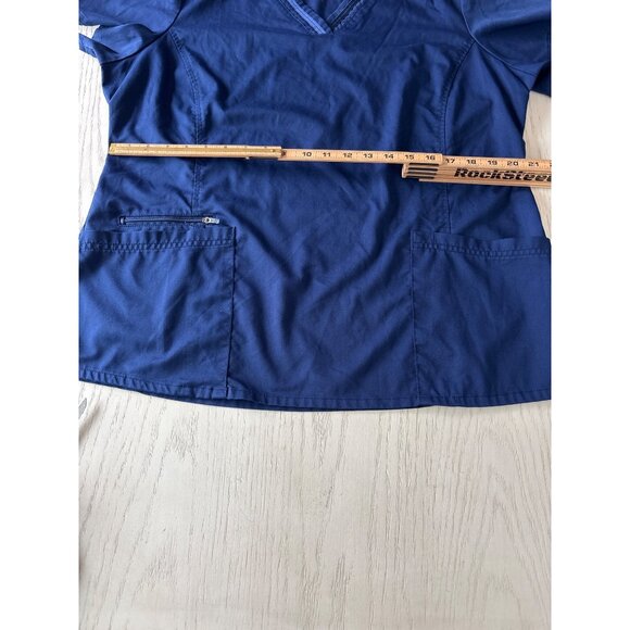 Navy Blue Women's Top - Picture 6 of 8